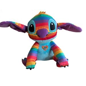 Disney Pride Stitch Plush 🌈 Medium 12.5” – 2023 Collection – Excellent